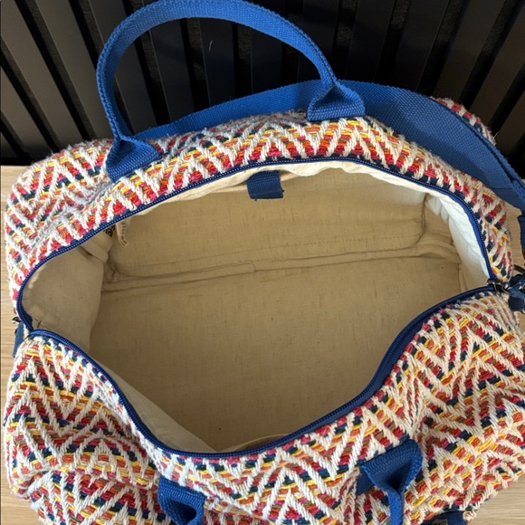 Limited Edition Retro Colored Chevron Weekender by Lucy & Yak - Picture 6 of 9